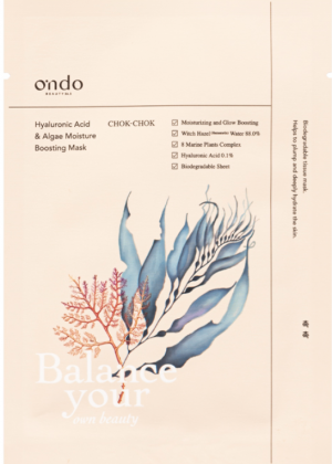 Hyaluronic acid & algae moisture boosting mask chok-chok – ondo Beauty 36.5
