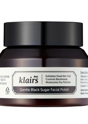 Gentle black sugar facial polish – Klairs